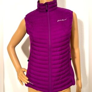 Eddie Bauer Women’s MicroTherm 2.0 Stormdown 800 Puffer Vest Size XS